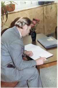 Дайгод Н.Н. Открытие музея. 1988 г.